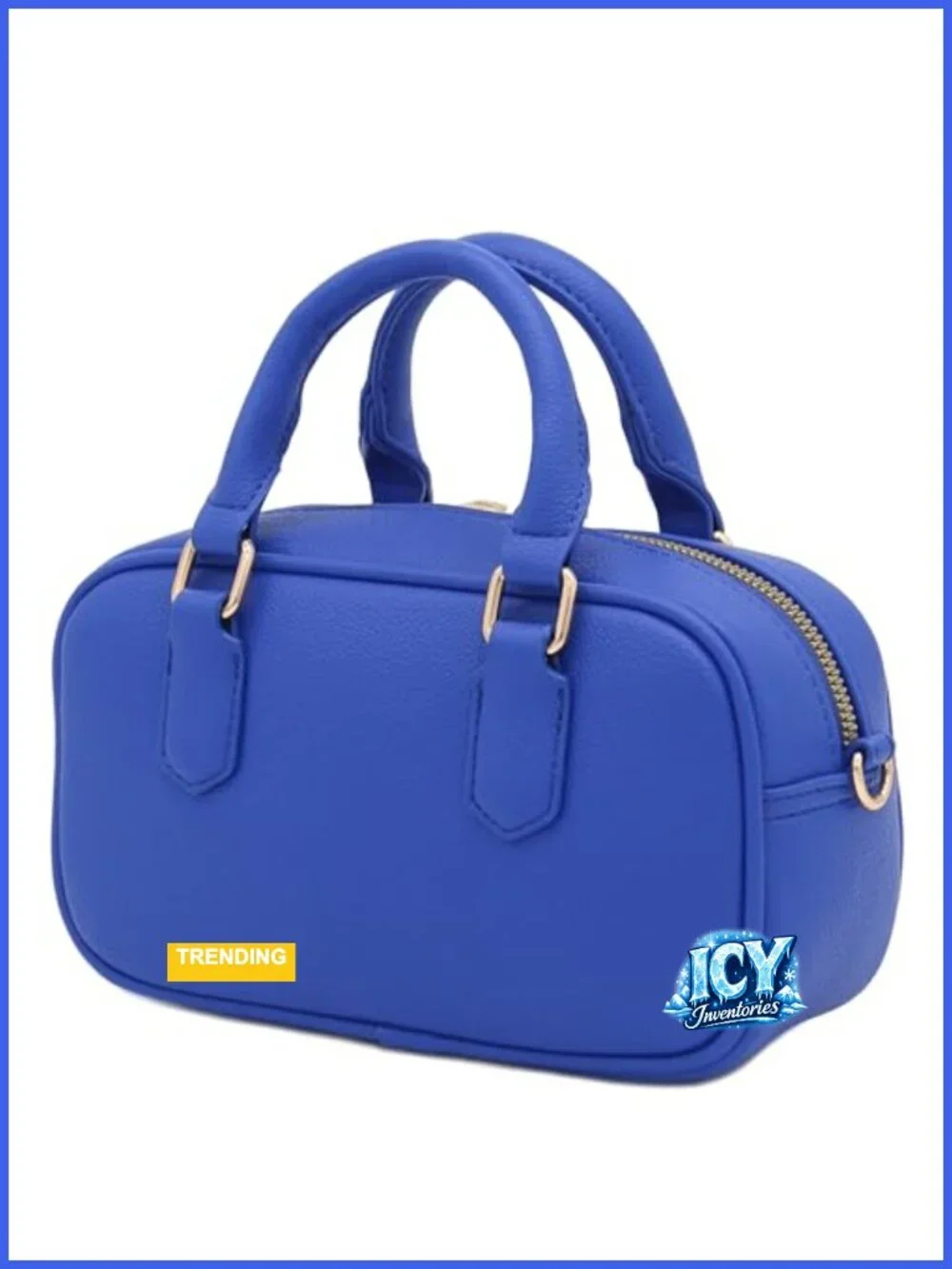 Mini PU Leather Satchel Purse Top Handle Crossbody